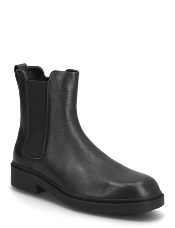 Calvin Klein Dress Lug Chelsea Boot Lth - Black - 45