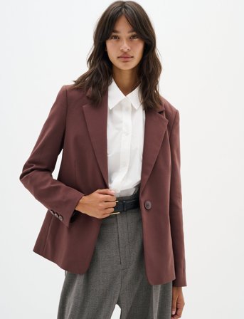 InWear Zellaiw Classic Short Blazer - Brown - 32