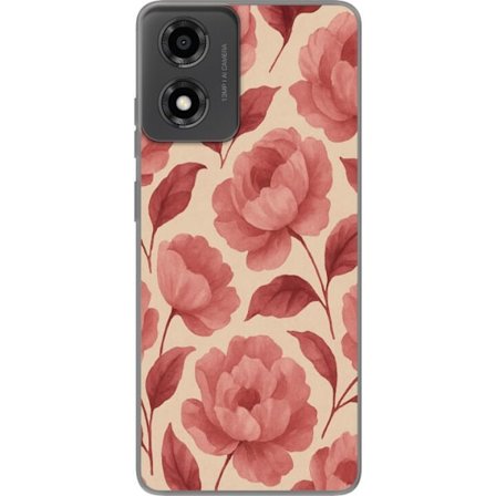 Yhteensopiva Puhelinkuori Motorola Motorola Moto E14 Ruusun Kukinta