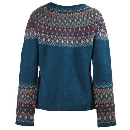 Skhoop Jeanette Sweater Women long-sleeved sweaters Blue L