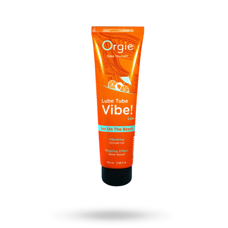 Orgie Lube Tube Vibe! - Low - Sex On The Beach - 100 ml - Vuxen.dk: Bedre sex