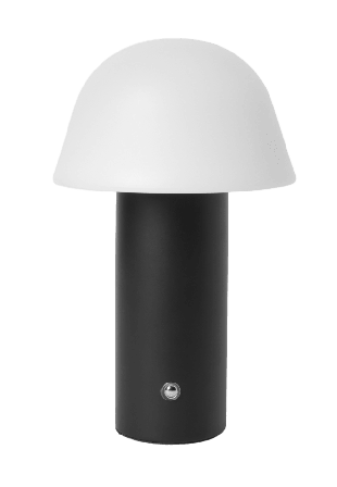 MANO ATELIER Uppladdningsbar lampa för utomhusbruk Belysning Svart ONESIZE