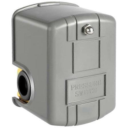 1 stk Trykkbryter for brønnepumpe, 30-50Psi Vanntrykkbryter, 1/4 tommers innvendig NPT Vannpumpe Trykk [DB]