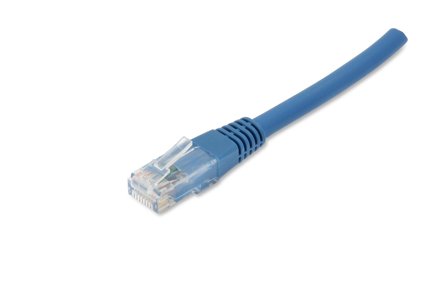 Eurolan 21D-S6-05BU Patch ledning 2 x RJ45 SSTP, blå 5 m, Forbindelsesudstyr & kabler