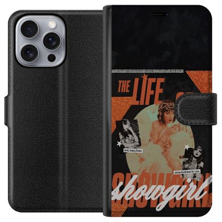 Kompatibelt Lommeboketui til Apple Apple iPhone 16 Pro Max Taylor Swift Livet som Showgirl - Blå Scene Look Konsertdronningstil