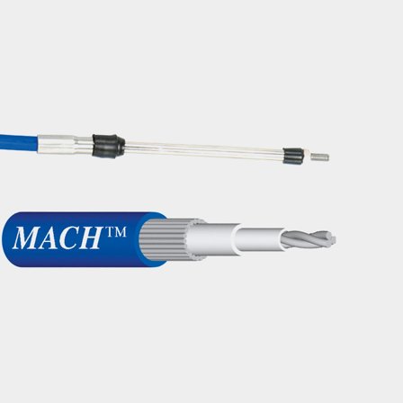 Reglagekabel (gasvajer / växelvajer) Ultraflex MACHZero , för universal / standardinfästning (10-32 UNF), 1-pack, 40 fot (12.19 meter)