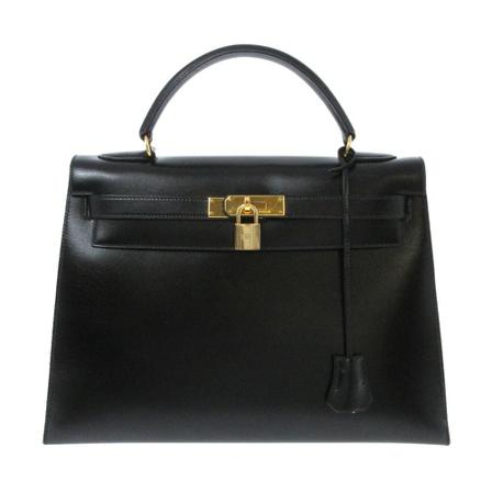 Hermès Vintage Handbags Sort, Dame Vintage Tasker, Størrelse: ONE Size