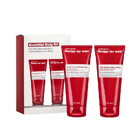 Recipe For Men Essential Body Kit Presentaskar & set Herr 400 ML