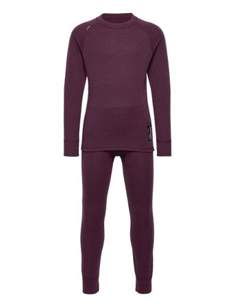 Merino Set, Junior Purple Lindberg Sweden