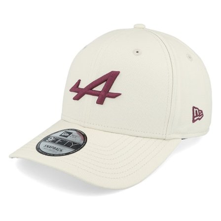New Era - Motor Beige adjustable Lippis - Alpine F1 25 Seasonal 9FIFTY Stone Adjustable @ Hatstore
