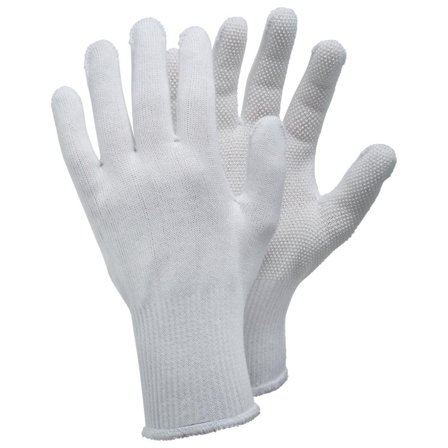 TEGERA Textilhandske 921 noppor vit 8 - Lyreco - Skyddsutrustning - Skyddshandskar - Textilhandskar