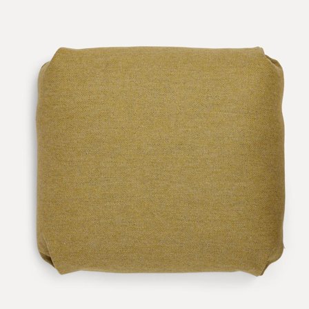 UND Putetrekk Ull Lys Lime 65x65cm