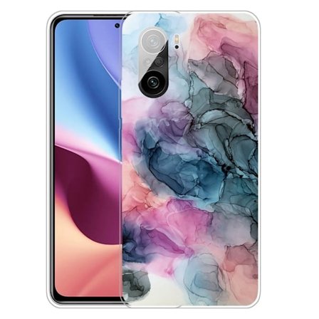 Marmormotiv Xiaomi Mi 11i / Xiaomi Redmi K40 Pro Plus / Xiaomi Redmi K40 Pro / Xiaomi Redmi K40 / Xiaomi Poco F3 skal - Osmos Av Rosa Och Grönt