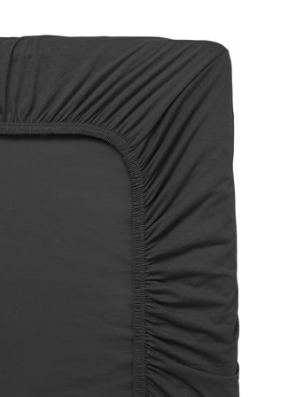 Engholm Textiles Faconlagen Satin - Black - 90X200X30CM