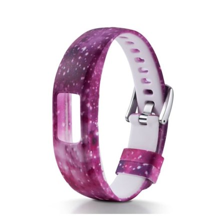 Persoonallinen vaihtoranneke Garmin Vivofit 4-kellolle - Punainen taivas