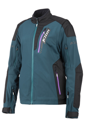 Klim Rebelle MC-jacka Dam Mörkt hav M