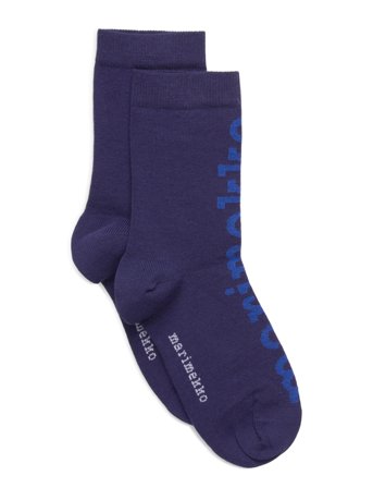 Marimekko Makeinen Logo - Blue - 22-24