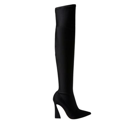 Gianvito Rossi, Boots Zwart, Dames, Maat:37 EU,lycra