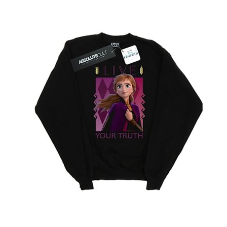 Disney Girls Frozen 2 Anna Live Your Truth Sweatshirt 12-13 År