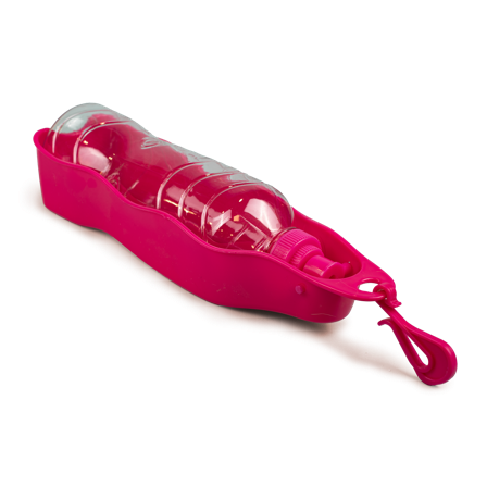 Pritax - Vannflaske 27 x 7 x 65 cm Rosa - Hund - Hundepleie & kosttilskudd - Kjølematter - ZOO.no