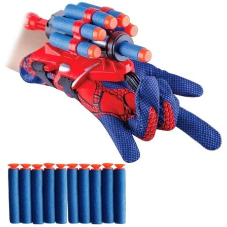 1x Spider-Man Handsker Web Shooter Handsker Cosplay Legetøj Prop Børn Gave