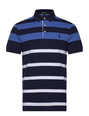 Tailored Fit Performance Polo Shirt Sport Men Sport Clothing Sport Tops Sport Polos Sport Short-sleeved Polos Blue Ralph Lauren Golf