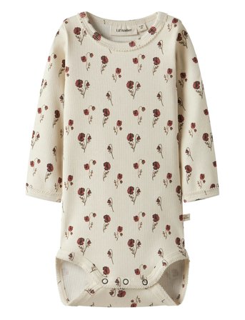 Nbflavo Egi Ls Slim Body Lil Cream Lil'Atelier