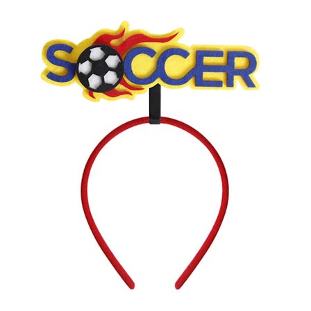 Fodbold Hovedbånd i Filt til Børn - Fodboldtrofæ - Fodbold - Drenge