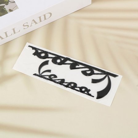 Emblem-klistremerke 3-dimensjonalt dekal for Vespa GTS300 GTV125 200