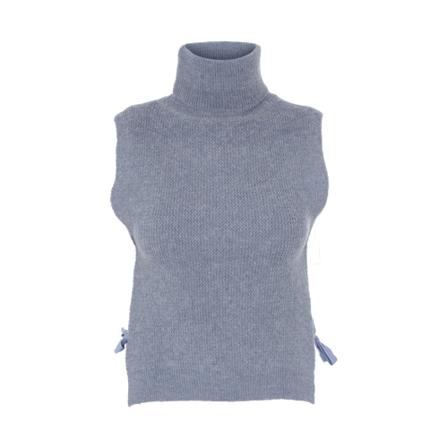 Basic Apparel Filippa Turtleneck Grå, Dame Rullekraver