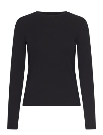 Lankae W L/S Tee Sport Women Sport Clothing Sports Tops & T-shirts Sport Long Sleeve Tops Black Athlecia