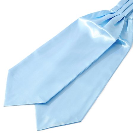 Cravate unie bleu bébé pour hommes - Cravates Ascot - pour Hommes - Trendhim