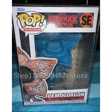 2025 Nyhet FUNKO POP!!! Mike #423 #428 Demogorgon SE Max #806 Actionfigur PVC Modell Samlarleksaker för Barn Presenter