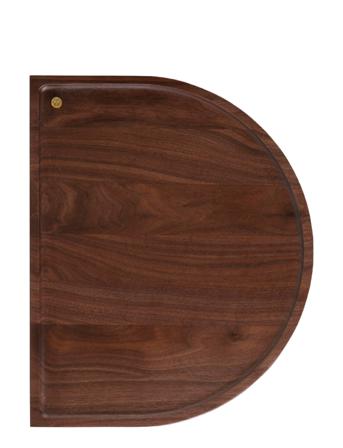 Sessio Tray, Rounded Home Decoration Decorative Platters & Bowls Brun AYTM