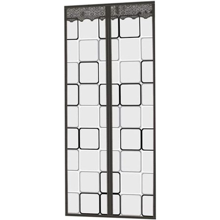 Dørgardin, Magnetisk Fluegardin, Fluegardin, Enkel Installasjon, 91x208 cm