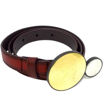 Bottega Veneta Vintage, Pre-owned Leather belts Bruin, Dames, Maat:ONE Size