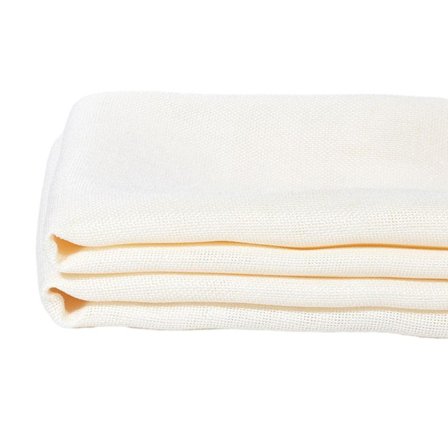 Polyester Højttalerstof Højttalergitter Stof Forbedrer Lyd og Integration Hvid