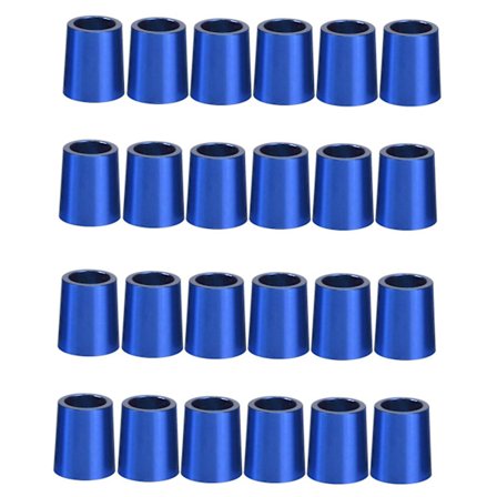 24-pack .370 Golf Tip Metallhylsor Järn Golfklubbstillbehör