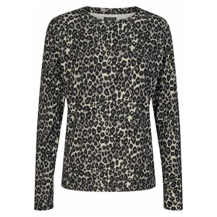 Liberté Alma Straight T-shirt LS Sort, Dame Langærmet, Størrelse: Xl/2Xl
