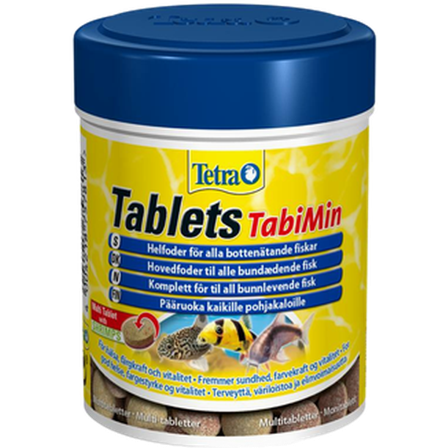 Tetra - Tabimin 275 tabletter - Akvaristikk - Fiskefôr & fiskemat - Fôrtabletter - ZOO.no