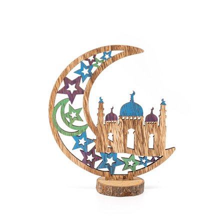 Ramadan-pynt EID Mubarak Dekor