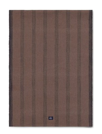 Lexington Home Striped Organic Cotton Runner - Black - 50X250