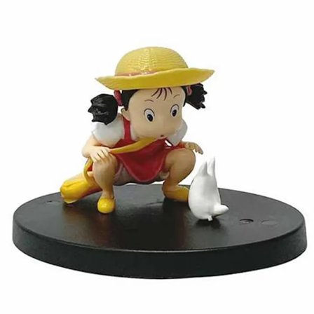 Totoro Mini Statue Figur Søte Leker Romdekorasjoner Samleobjekter Kawaii Gaver til Barn Actionfigur