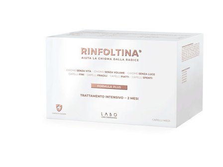 Labo Rinfoltina Plus Trattamento Intensivo Capelli Medi 40 Fiale