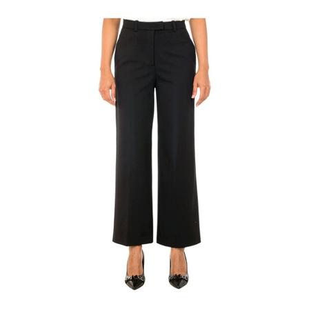 Pinko, Wide Trousers Czarny, Kobieta, Rozmiar: M