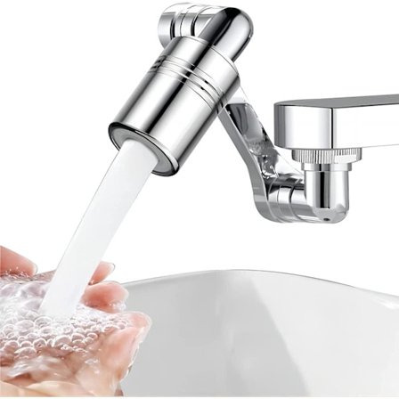 1080 Roterende Kranforlenger, Oppgradert 2 Typer Vannutløpsmoduser Kran