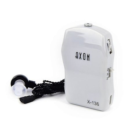 Mini hörapparat ljudförstärkare hörhjälpmedel för äldre dövhjälpmedel röstförstärkare axon x-136 [DB]