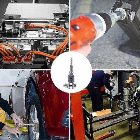 Universell Saxdomkraftsadapter 1/2 Tums Kul Förlängningsstång Slagnyckel Verktyg Bil Demonteringsverktyg