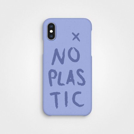 Biologisch abbaubare Handyhülle Vista Blau Ohne Plastik, iPhone X XS