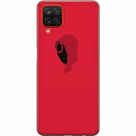 Samsung Galaxy A12 Genomskinligt Skal Squid Game